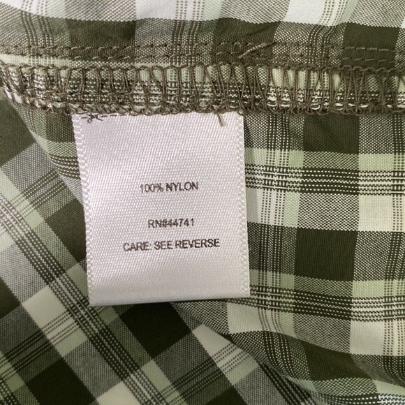 Alpine Design Tech Series Plaid Short Sleeve Button Down Shirt Mesh Hiking - Picture 10 of 15